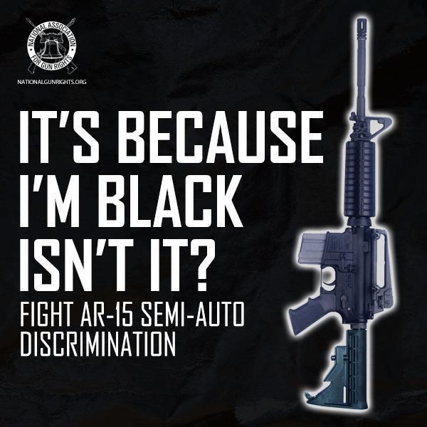 Do you think the government just wants to take your AR-15's?