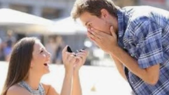 Engaged/married men, did you get an engagement ring? Engaged/married women, did you get your fiance/husband an engagement ring?