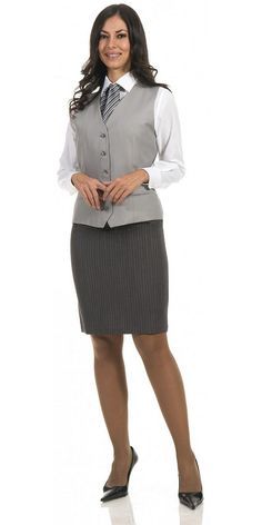 A woman looks more elegant and professional when she wears pantyhose.