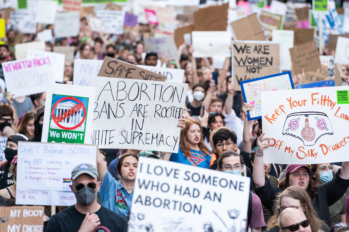 Is the left delusional? When are they going to realize the country, including blacks and Latino's (x), don't care about Roe vs Wade?