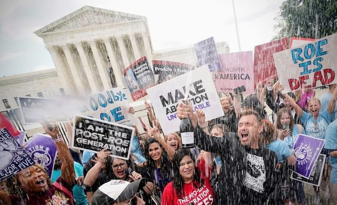 How did you celebrate the big Roe vs. Wade repeal win? ?