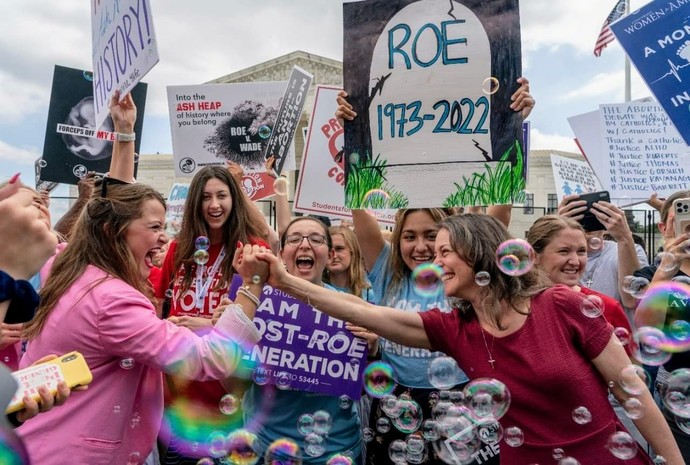How did you celebrate the big Roe vs. Wade repeal win? ?