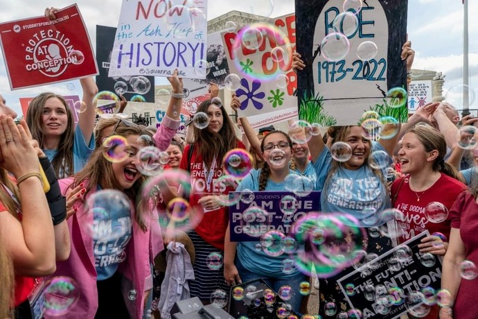 How did you celebrate the big Roe vs. Wade repeal win? ?