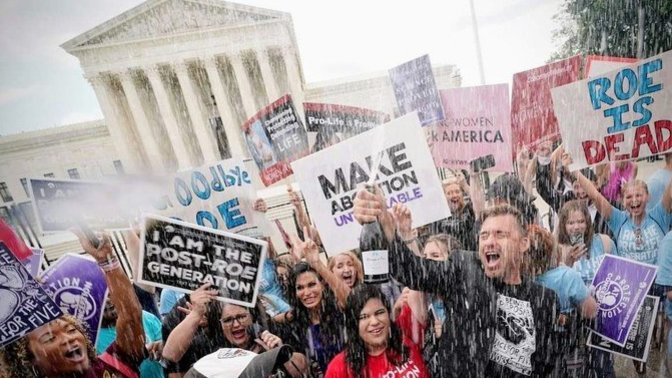 How did you celebrate the big Roe vs. Wade repeal win? ?