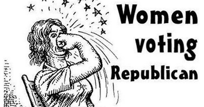 Can someone explain why any woman would vote Republican at this point?