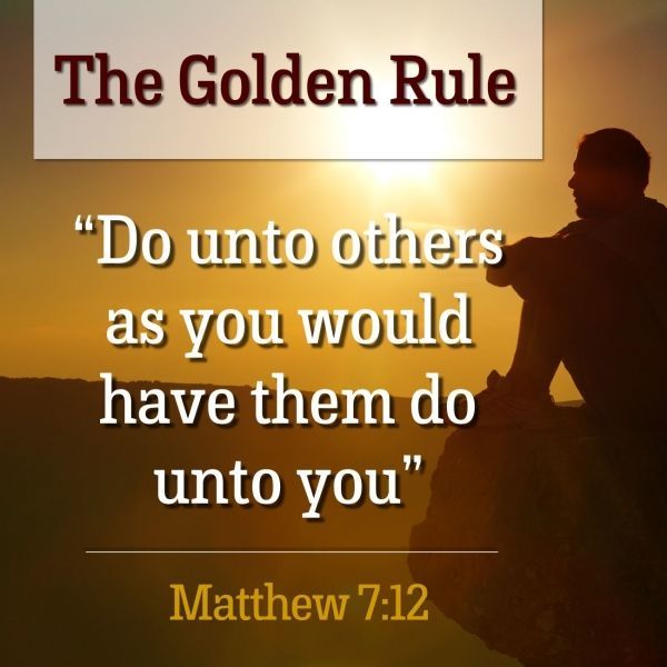 How many christian folks on here actually believe and practice the golden rule?