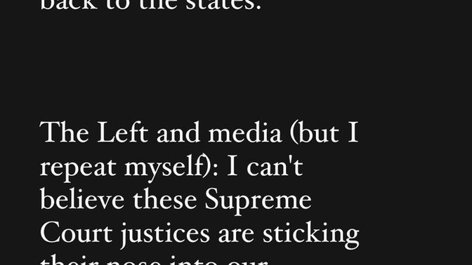 What are your thoughts on Ben Shapiro’s posts on the recent Roe v. Wade overturning?