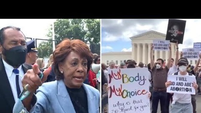 Is Maxine Waters inciting insurrection when she tells people to "Defy the Supreme Court"?