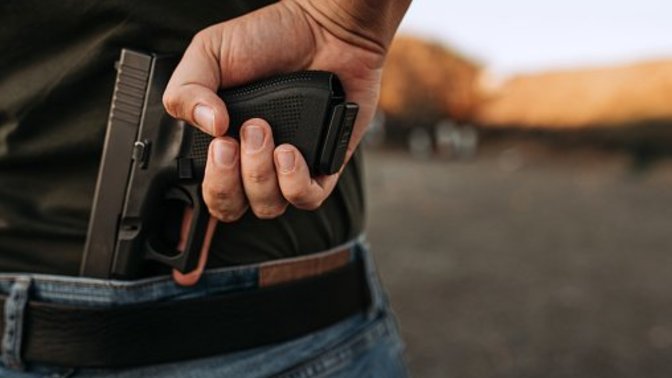 My boyfriend has a gun. I don’t feel threatened by him in anyway. Should I worry about it?