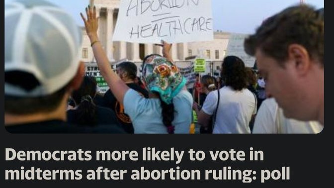 So will liberals finally get off their as*es for the Midterms?
