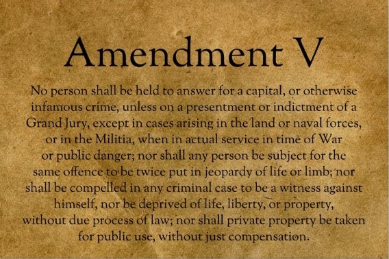 "If you’re innocent, why are you taking the Fifth Amendment" Says Donald Trump. Do you agree or disagree?