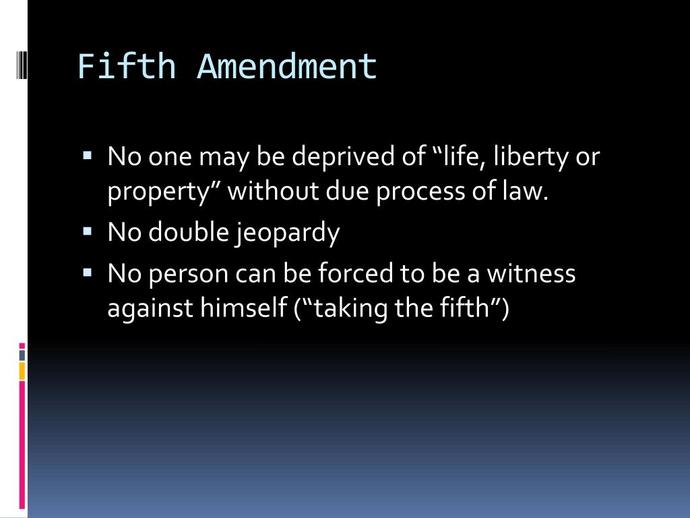 "If you’re innocent, why are you taking the Fifth Amendment" Says Donald Trump. Do you agree or disagree?