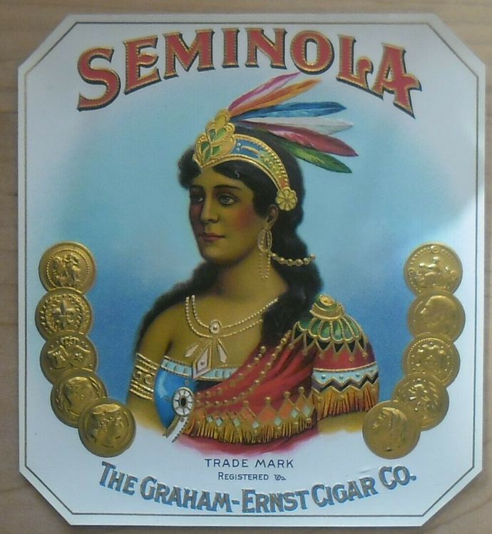Why were Indians associated with Tobacco and cigars so much in the past?