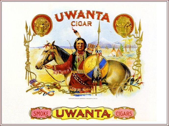 Why were Indians associated with Tobacco and cigars so much in the past?