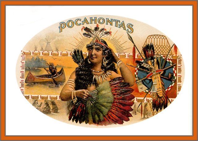 Why were Indians associated with Tobacco and cigars so much in the past?