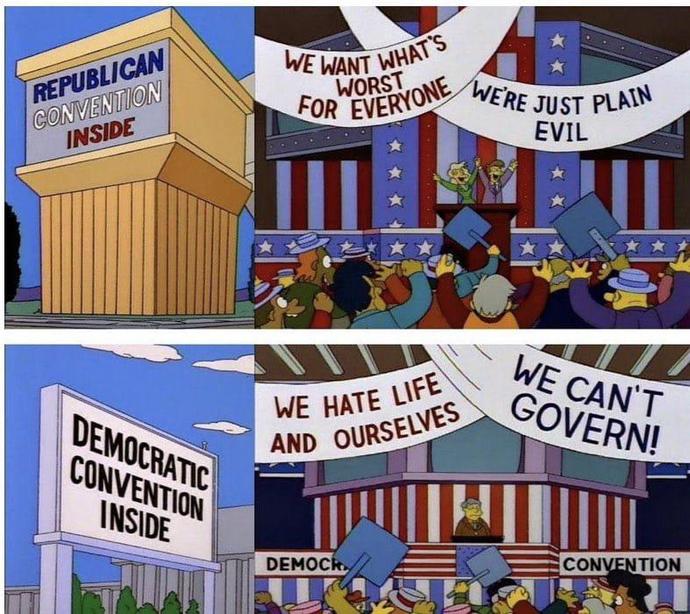Are American Parties just like this?