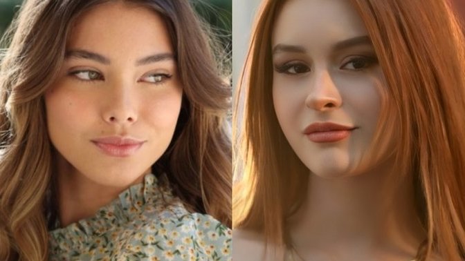Which cool girl is more beautiful?