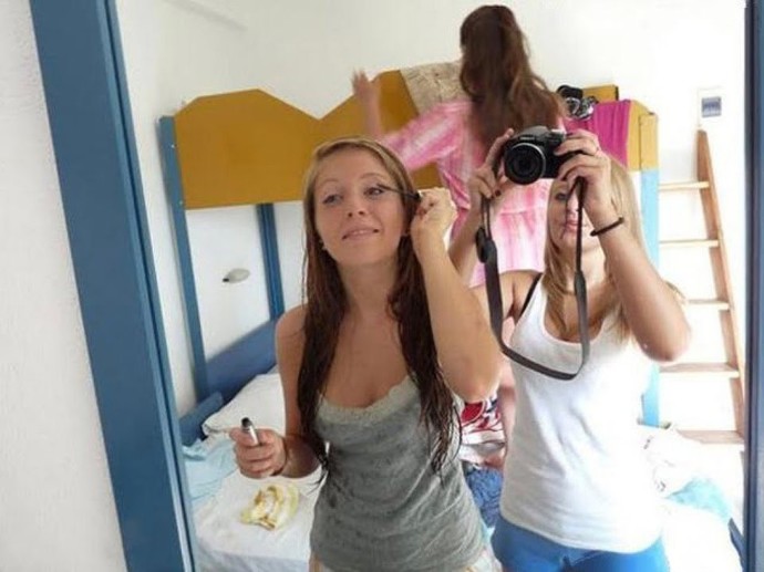 Why do people take mirror photos?