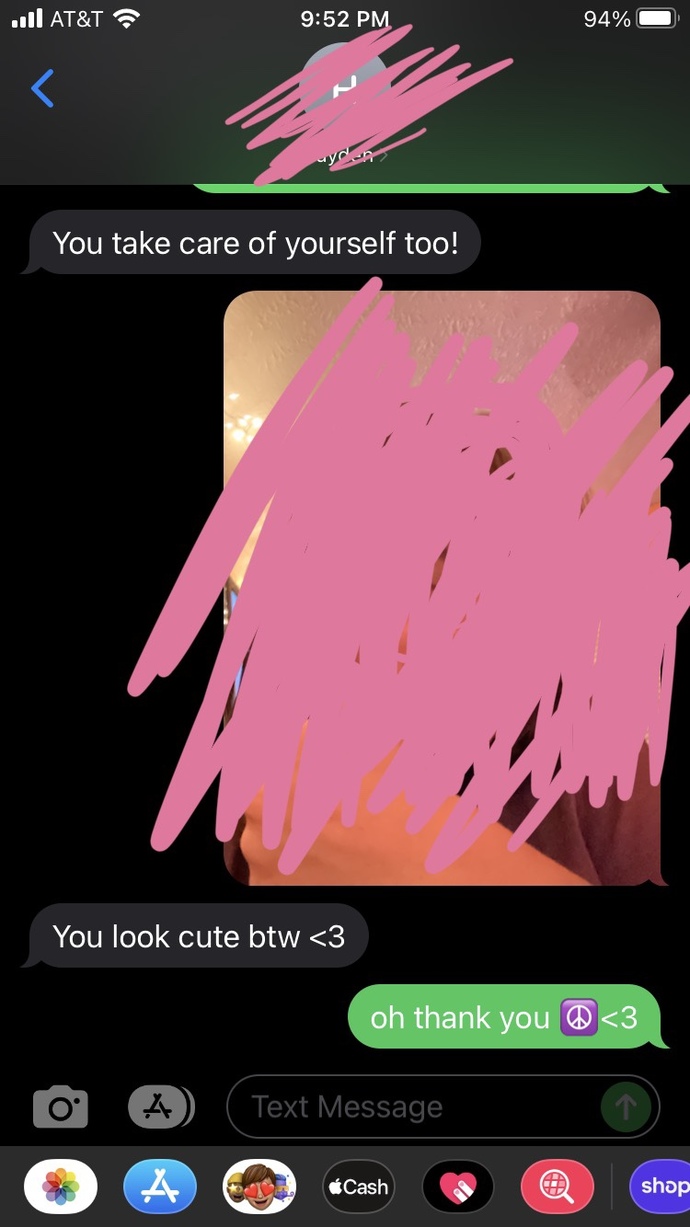 Does these text seem like he’s interested?