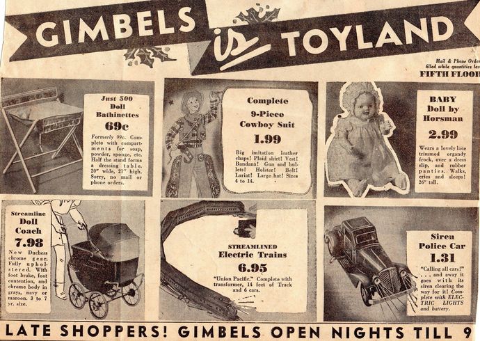 Do you have any old advertising ads that you want to share?