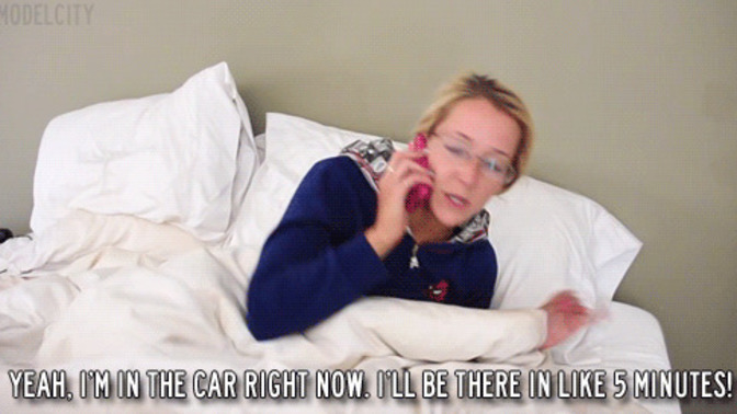 When’s the last time you overslept for work or school?