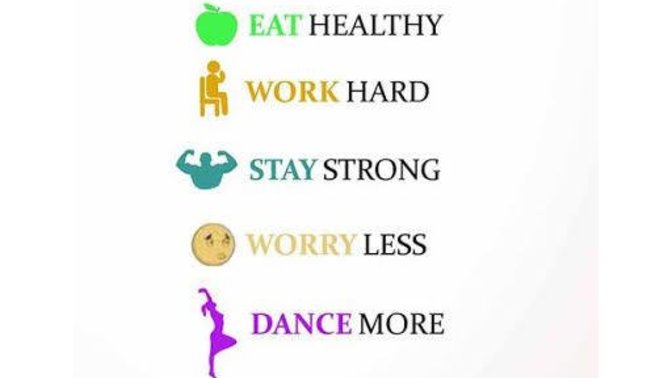 What is the mantra that keeps you going forward in life?