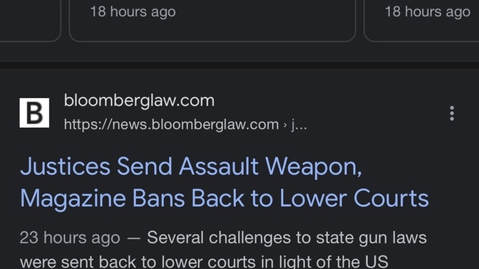 Supreme Court overturns certain gun restrictions, assault weapons ban, etc. Your thoughts?