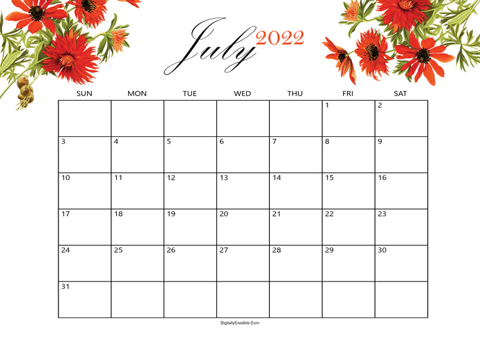 What is your favorite thing about the month of July?