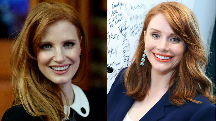 Okay, we MUST settle the debate now: Which Hollywood redhead is hotter? Bryce Dallas Howard or Jessica Chastain?