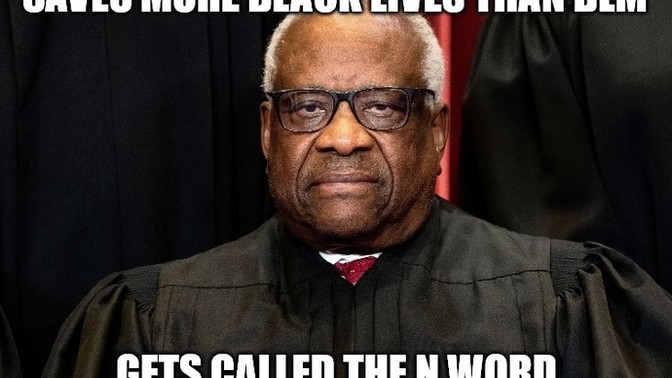 Why does everyone hate Clarence Thomas?