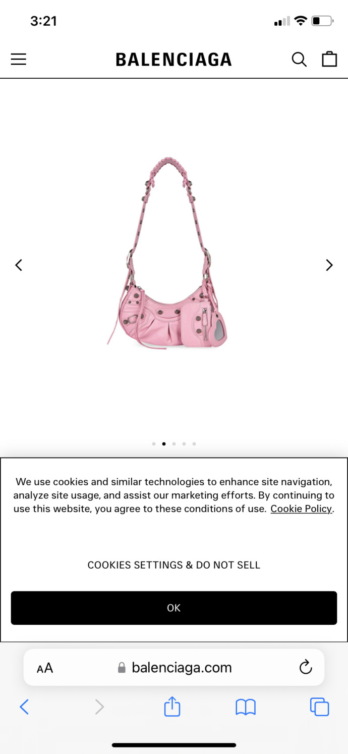 Pink or white purse?