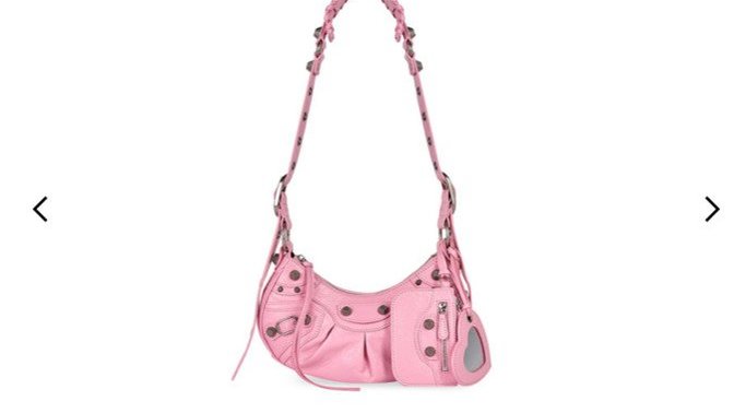 Pink or white purse?