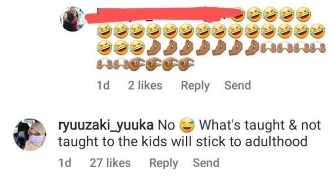 How would YOU respond to this unmannerly kid stealing part of your food and vehemently hissing "mine!" at you in a restaurant?