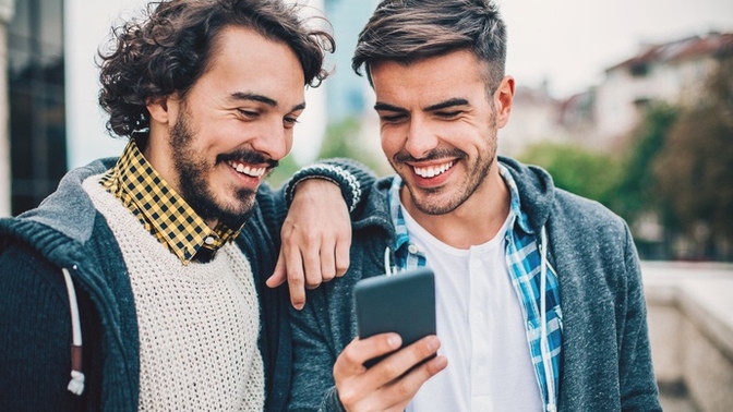 Is it common that your friends look into your phone?