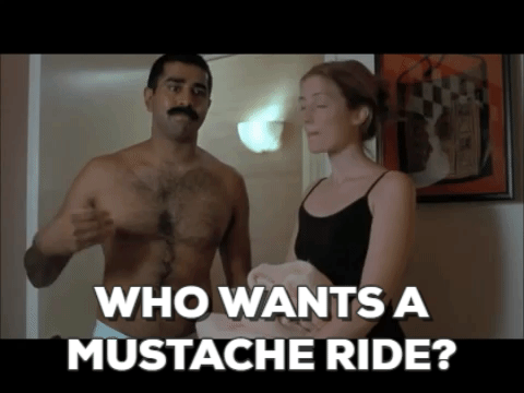 Would you date a man who has a TOP GUN mustache?