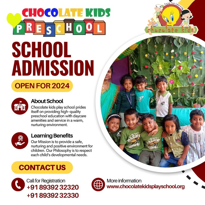At what age did you joined playschool?
