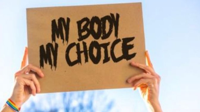 Play: Guess that Wedge Issue! Is this sign anti-vaccine or pro-choice?