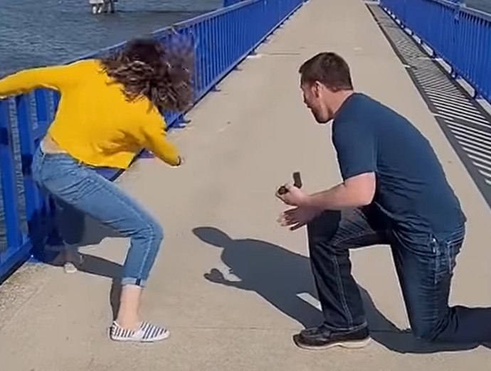 Engagement Ring is Blown Away