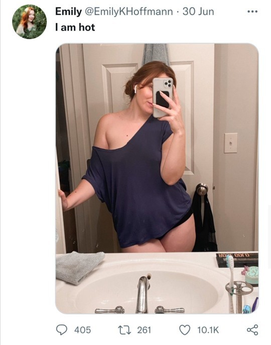 Why is it ok for women to call themselves attractive but if a man called himself attractive he would get made fun of and get called stuck up?
