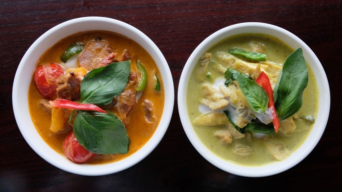 Red or green Thai curry?