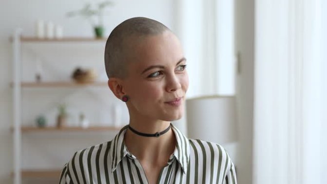Have you ever felt like shaving all of your hair?