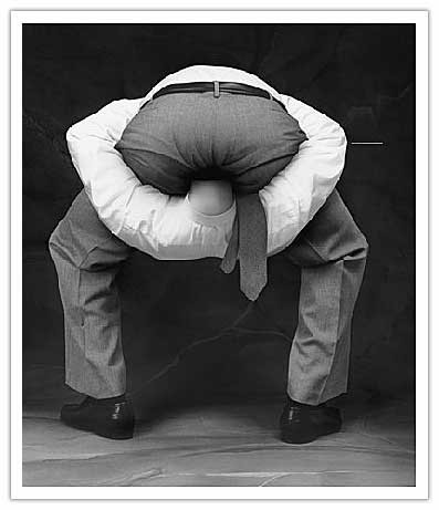 What do you think it means when someone says 'get your head out your ass'?