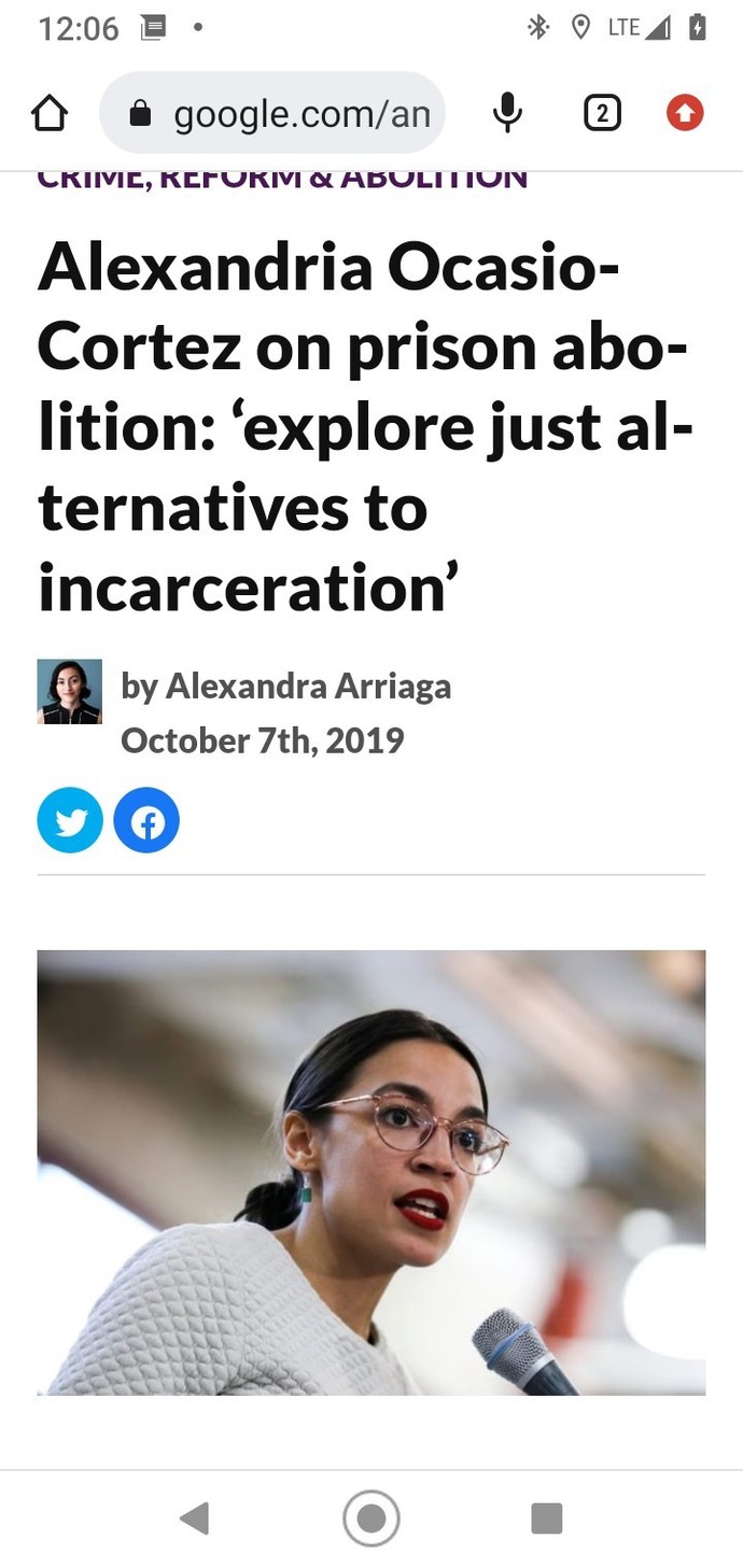 Do you agree with Democratic representative Alexandria Ocasio-Cortez?