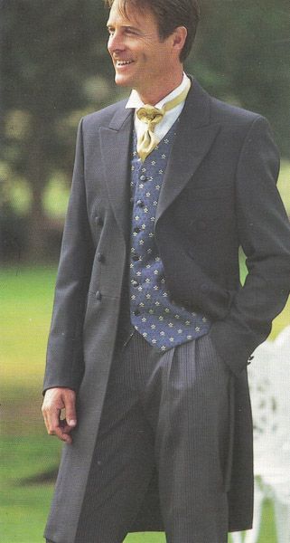 Do you like men wearing frockcoats? ?
