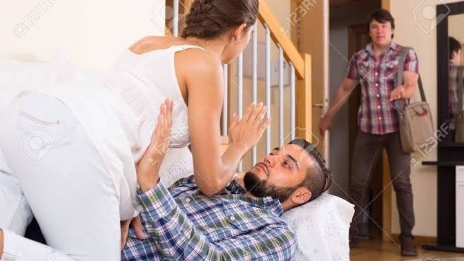 If caught your partner cheating who will you attack first?