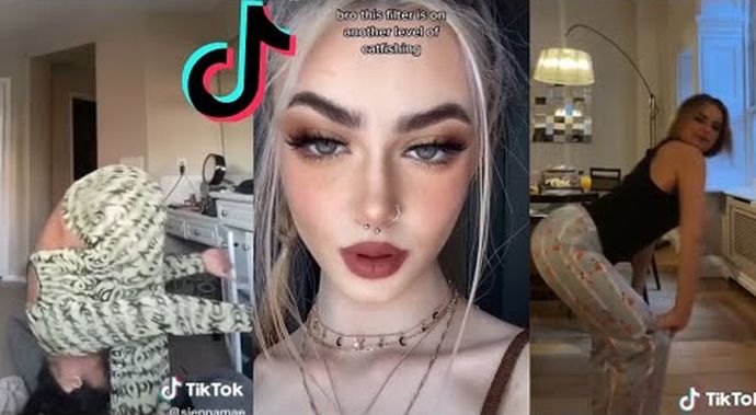 Typical content seen on TikTok