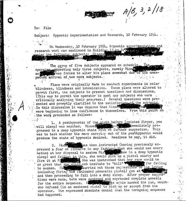 Did you know that during MK-ULTRA, they experimented turning people into MASS SHOOTERS and were SUCCESSFUL?