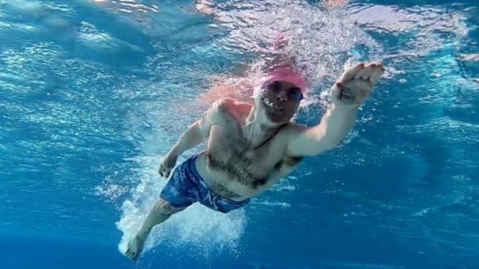 How can you learn to swim for longer?