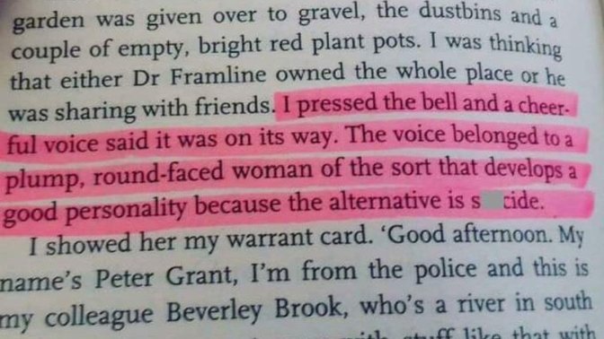 What do you think of these parts in books written by men?