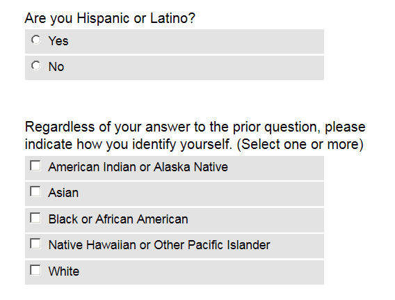 Why do Americans consider "Latino" a race?